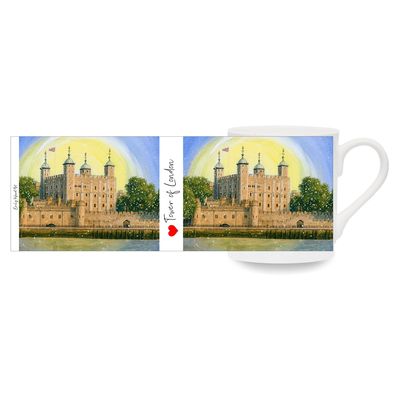 Tower of London Bone China Cup