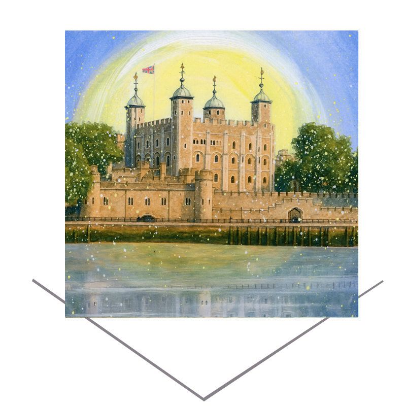 Tower of London Greeting Card