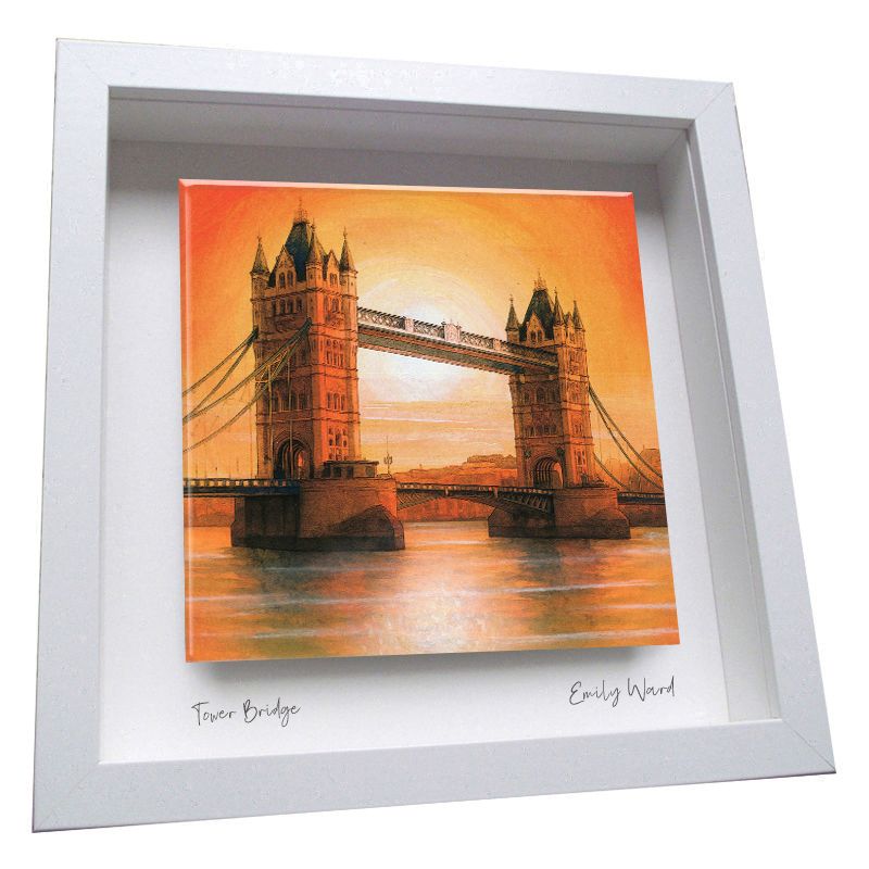 Tower Bridge Framed Ceramic Tile