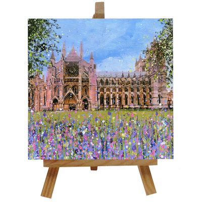 Westminster Abbey Tile with Easel