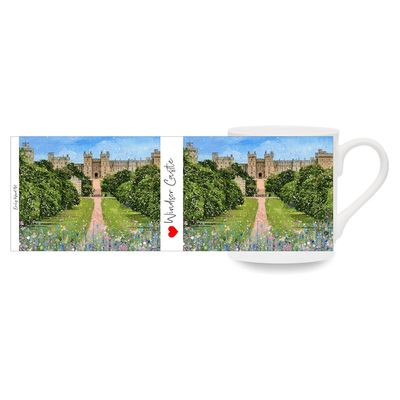 Windsor Castle Bone China Cup