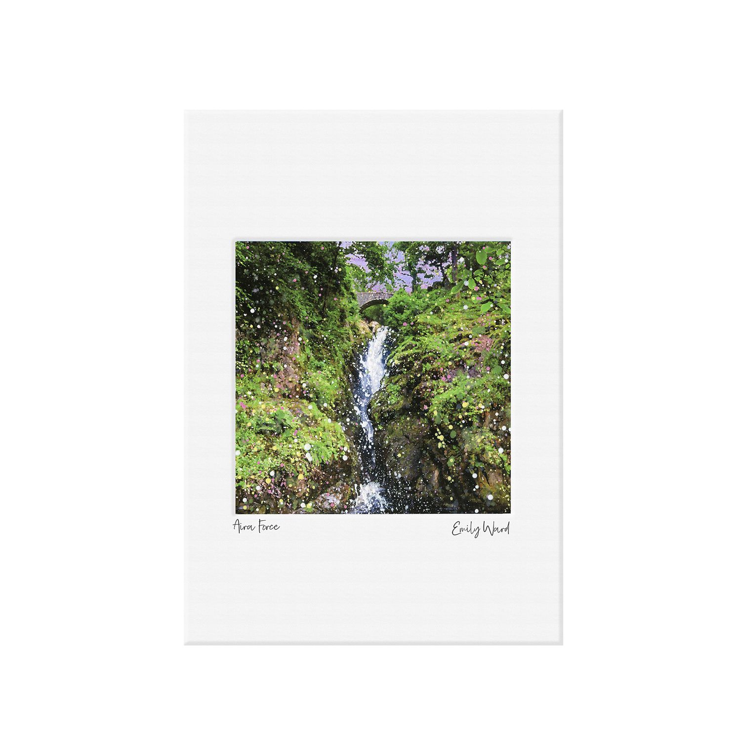 Aira Force Waterfall Open Edition  Print A4