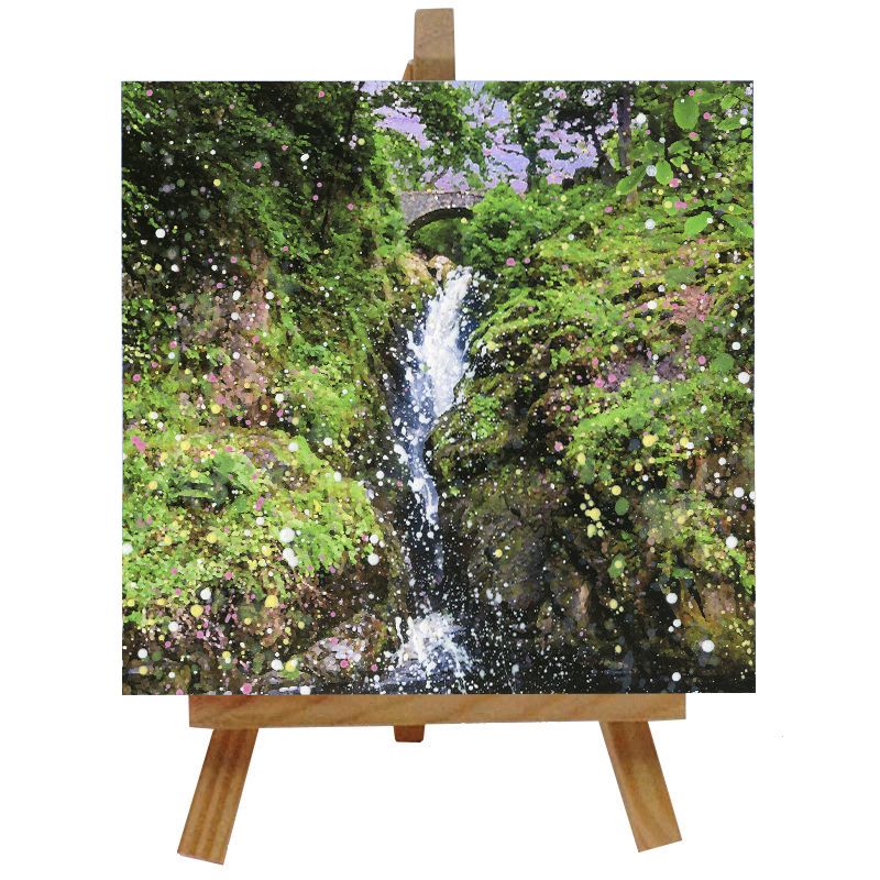 Aira Force Waterfall Tile with Easel