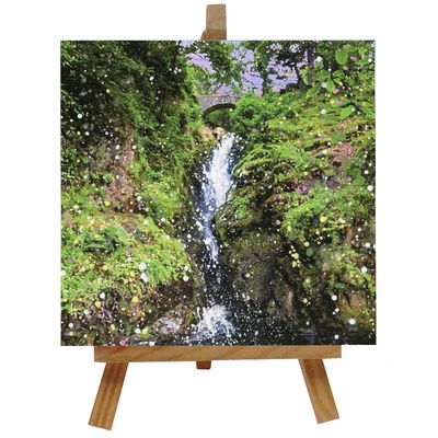Aira Force Waterfall Tile with Easel