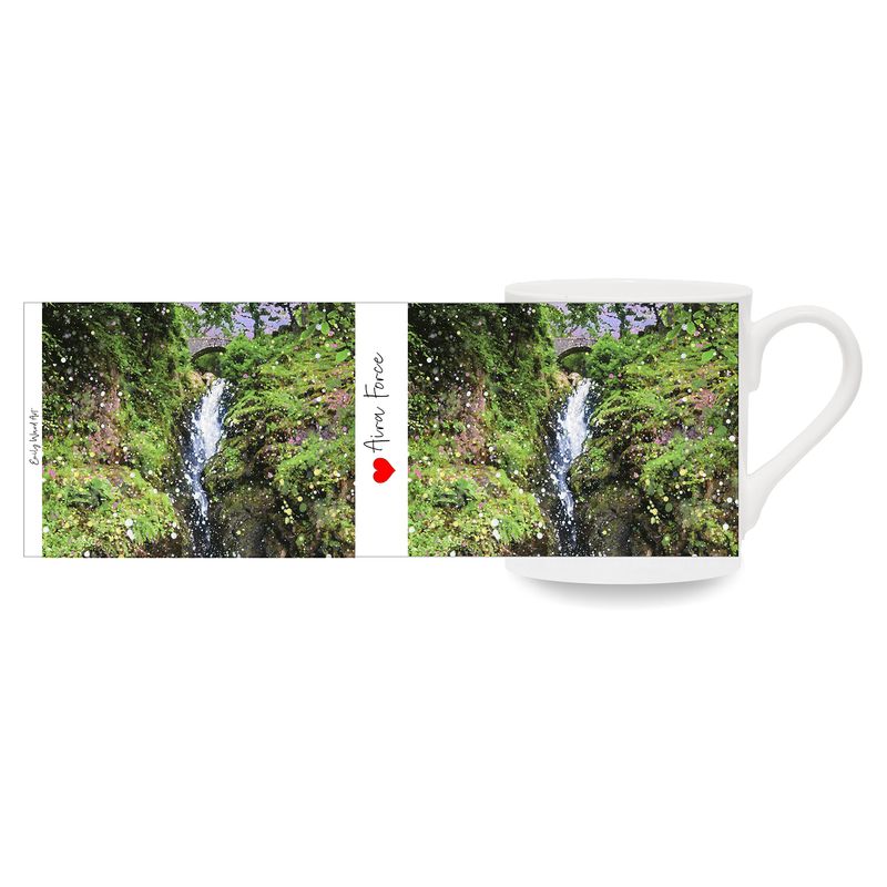 Aira Force Waterfall Bone China Cup