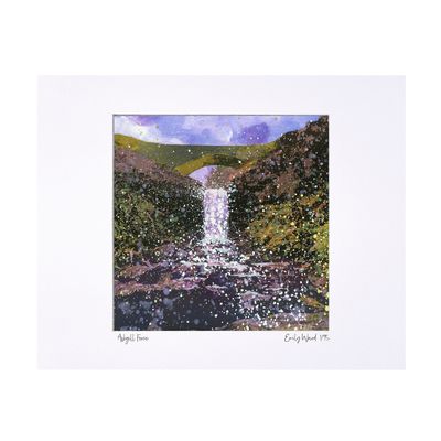 Garrigill Ashgill Force Limited Edition Print