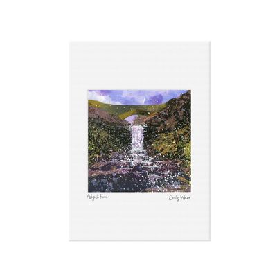Garrigill Ashgill Force Open Edition  Print A4