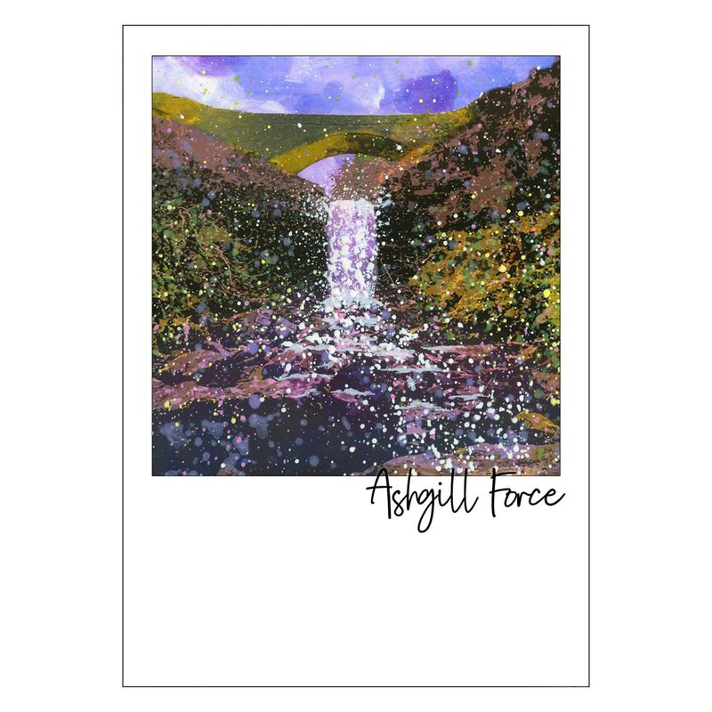 Garrigill Ashgill Force Postcard
