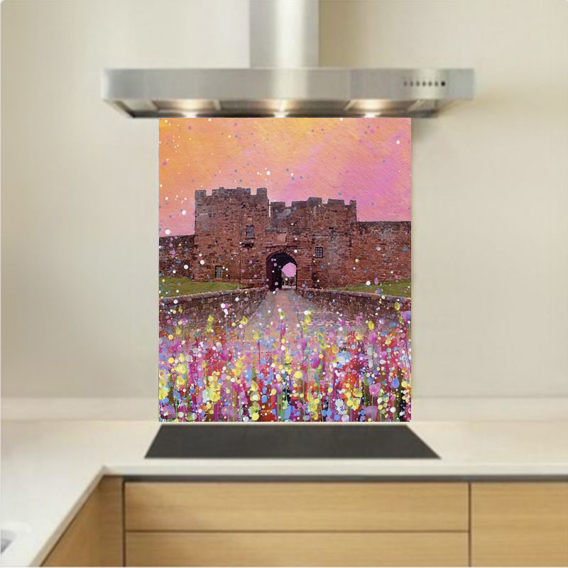 Art - Glass Kitchen Splashback - Carlisle Castle