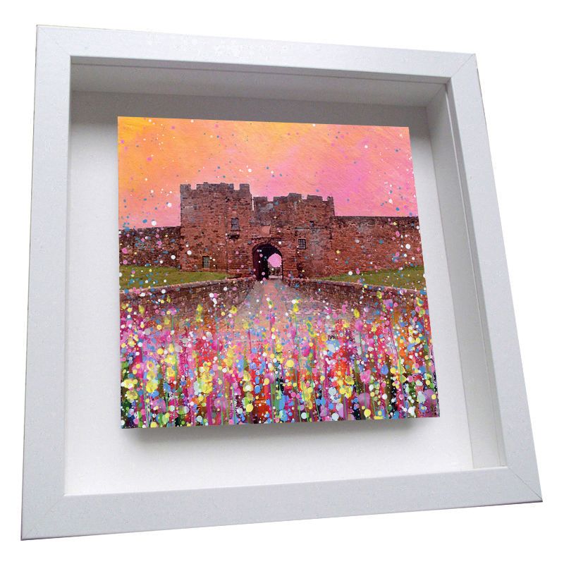Carlisle Castle Framed Ceramic Tile