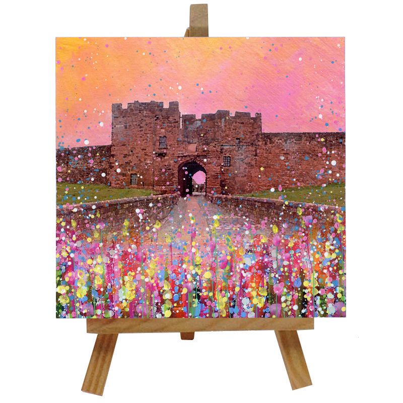 Carlisle Castle Tile with Easel