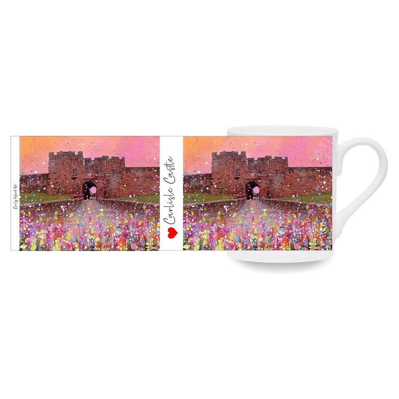 Carlisle Castle Bone China Cup