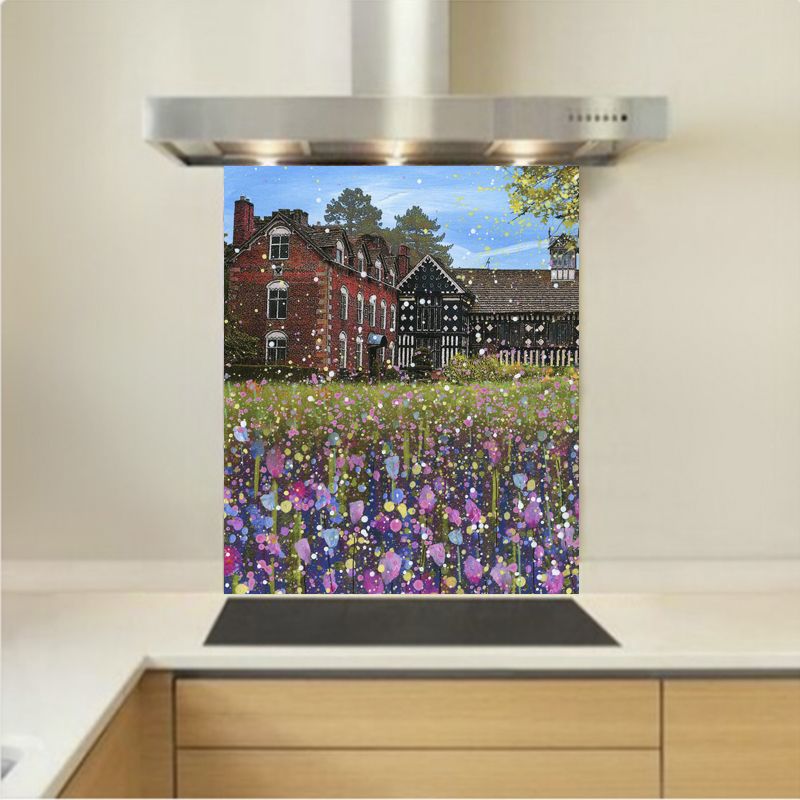 Art - Glass Kitchen Splashback - Rufford Old Hall
