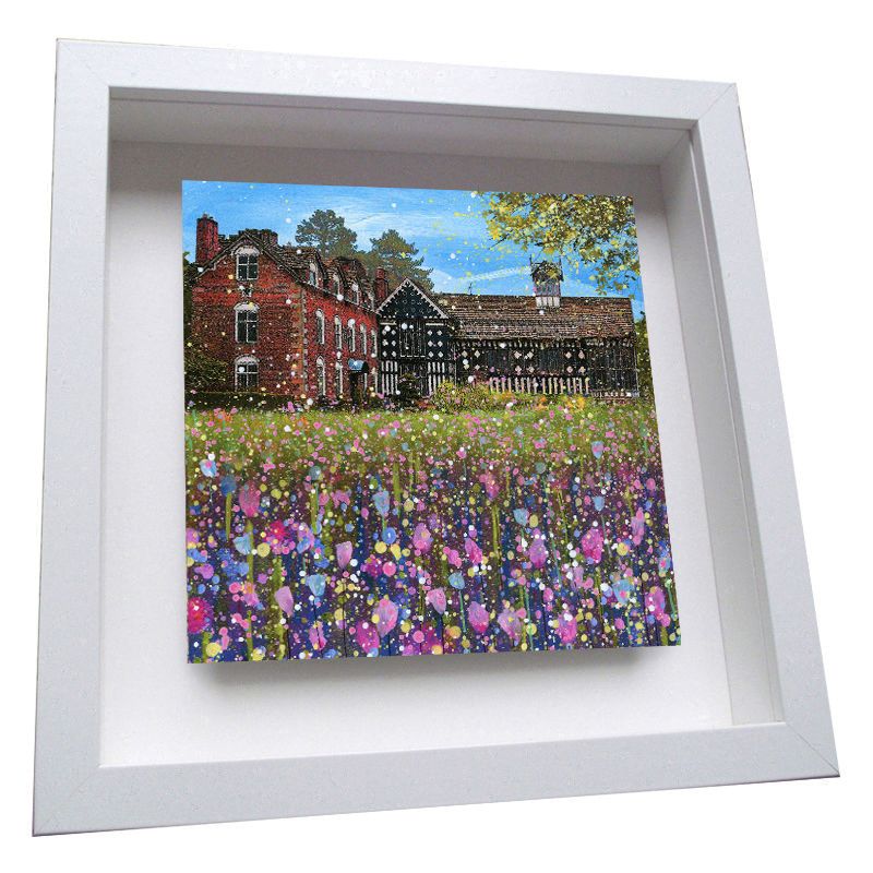 Rufford Old Hall Framed Ceramic Tile