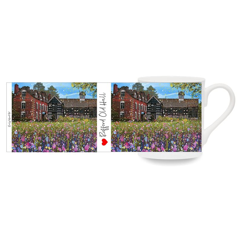 Rufford Old Hall Bone China Cup