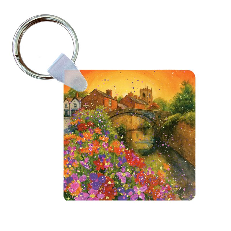 Croston Village Keyring