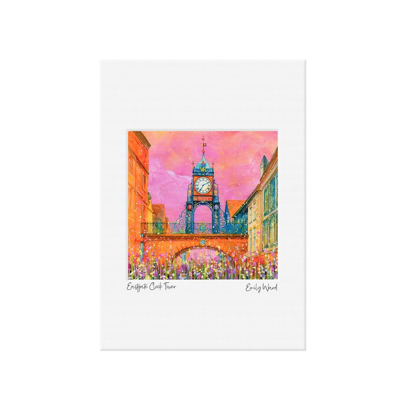 Eastgate Clock, Chester Open Edition  Print A4