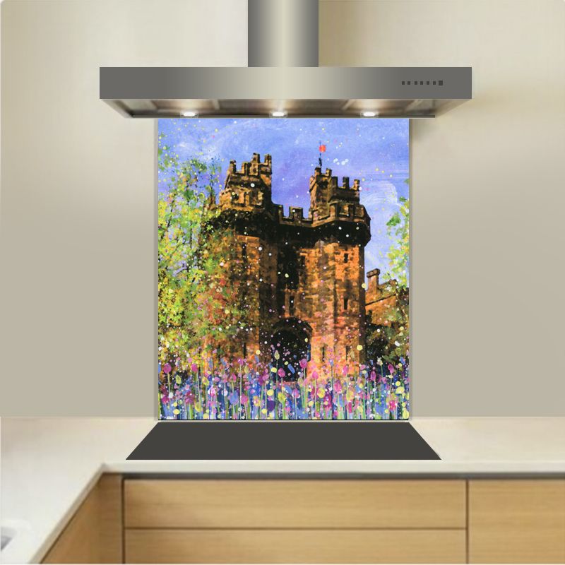 Art - Glass Kitchen Splashback - Lancaster Castle