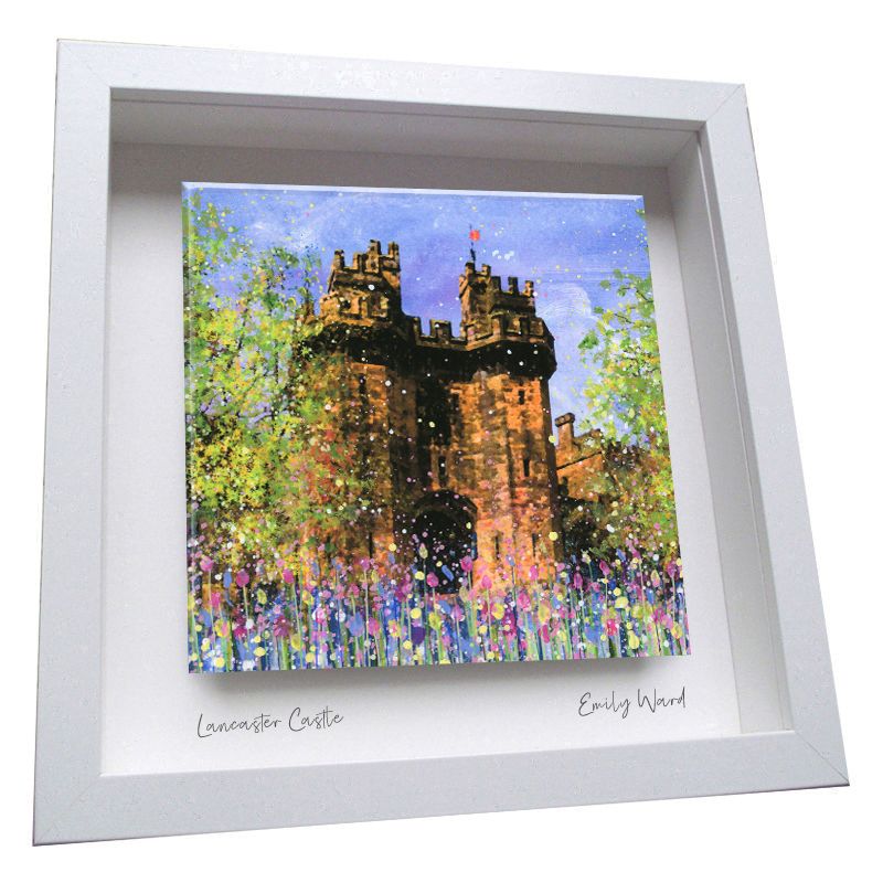 Lancaster Castle Framed Ceramic Tile