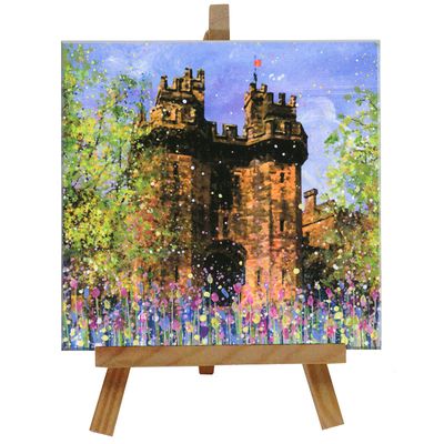 Lancaster Castle Tile with Easel