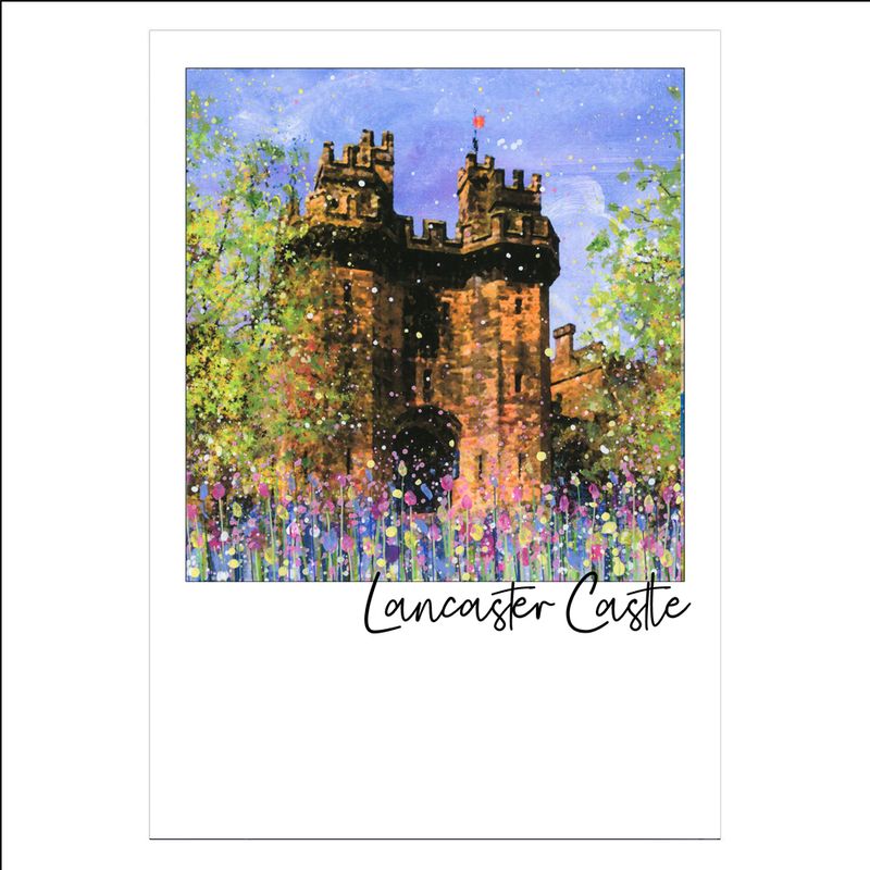 Lancaster Castle Postcard
