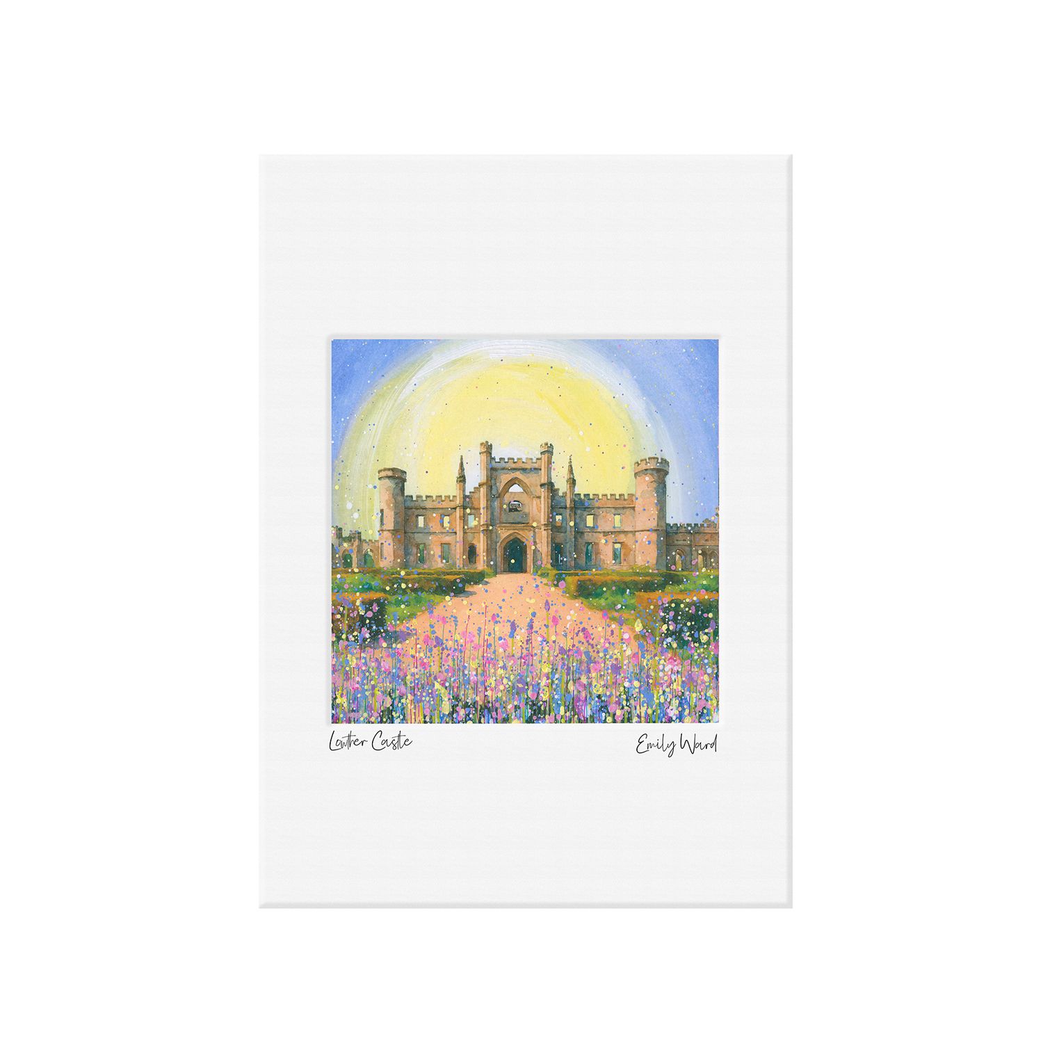 Lowther Castle Open Edition Print A4 Lowther Castle Open Edition Print A4