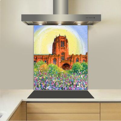 Art - Glass Kitchen Splashback - Liverpool Cathedral Art - Glass Kitchen Splashback - Liverpool Cathedral