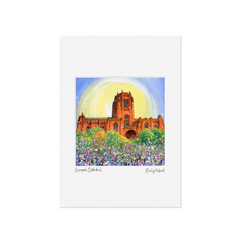 Liverpool Cathedral Open Edition  Print A4
