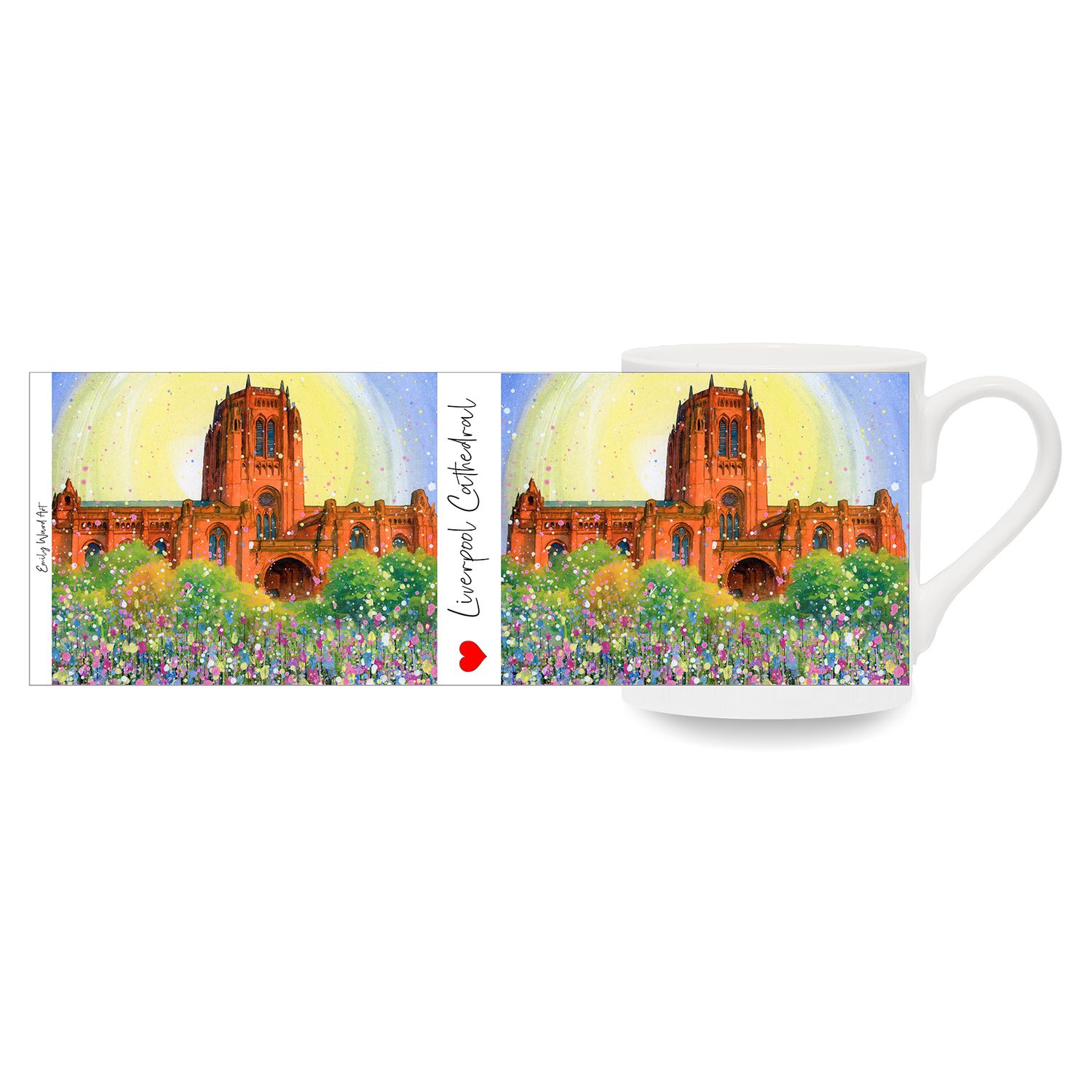 Liverpool Cathedral Bone China Cup Liverpool Cathedral Bone China Cup