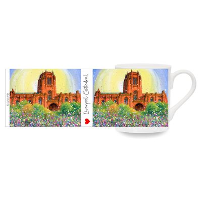 Liverpool Cathedral Bone China Cup Liverpool Cathedral Bone China Cup