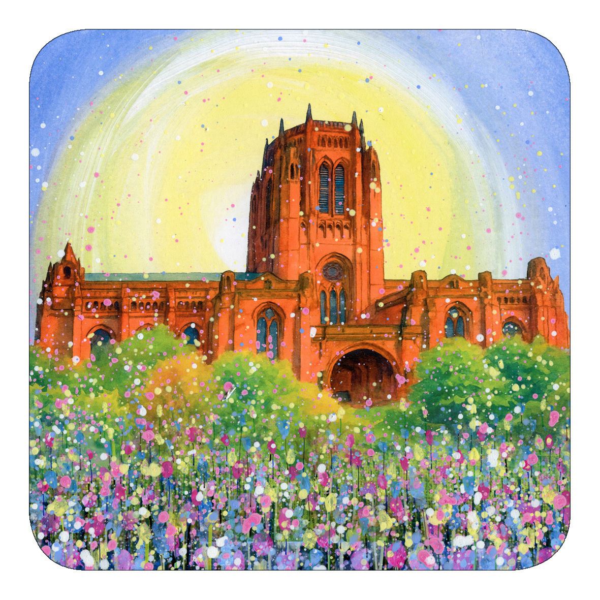 Liverpool Cathedral Fridge Magnet Liverpool Cathedral Fridge Magnet