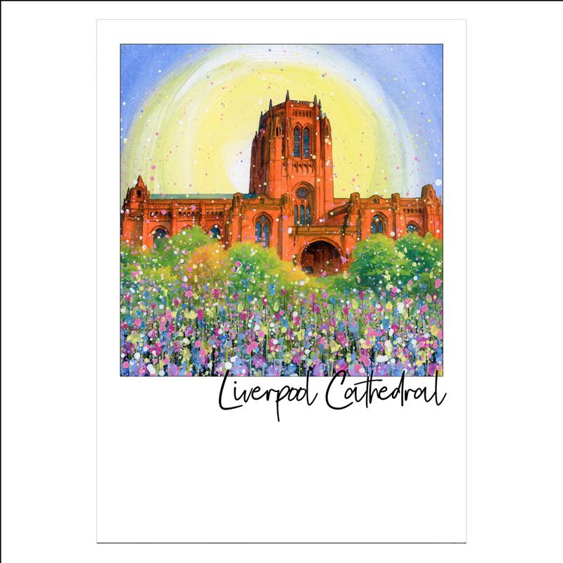 Liverpool Cathedral Postcard