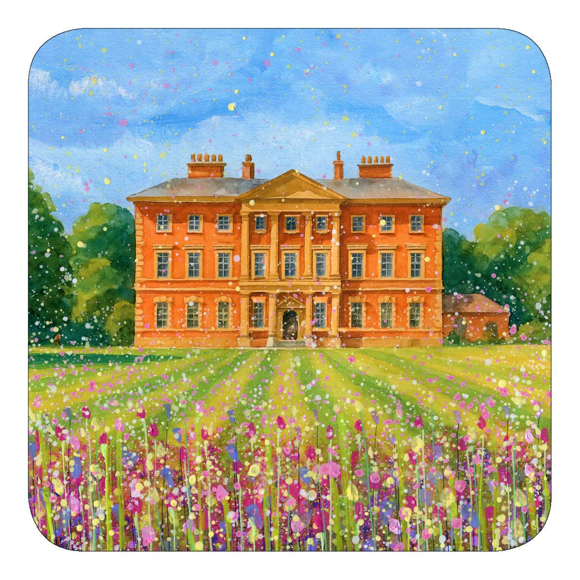 Lytham Hall Fridge Magnet