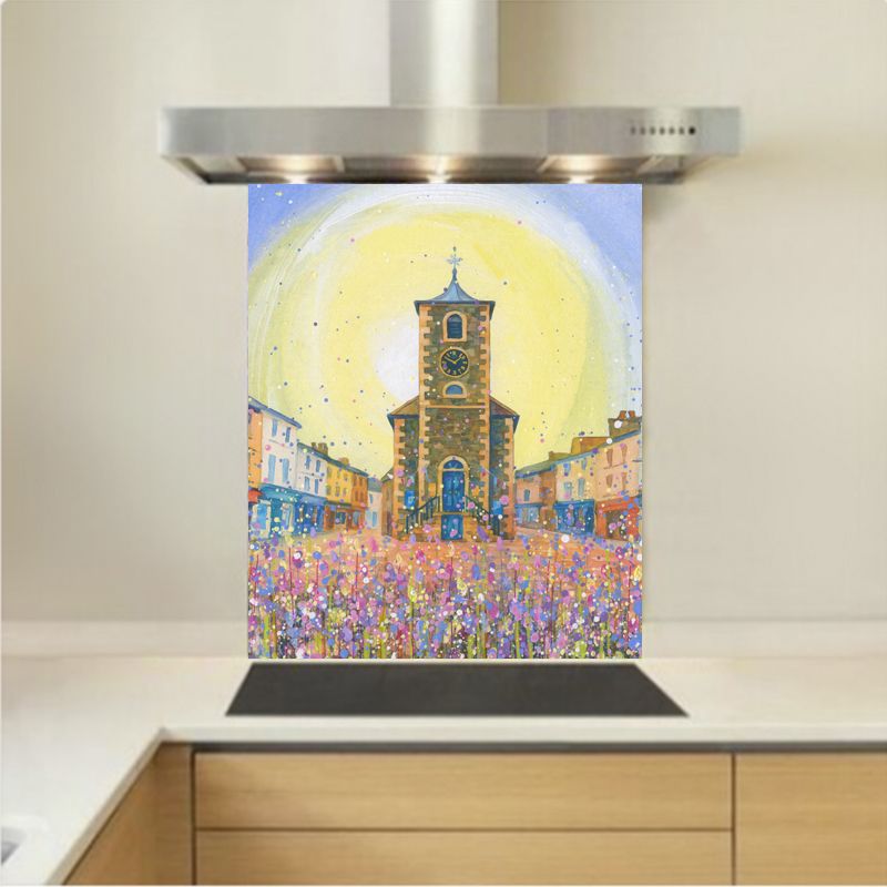 Art - Glass Kitchen Splashback -Moot Hall - Keswick