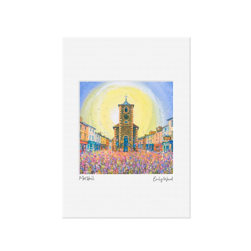 Moot Hall - Keswick Open Edition  Print A4