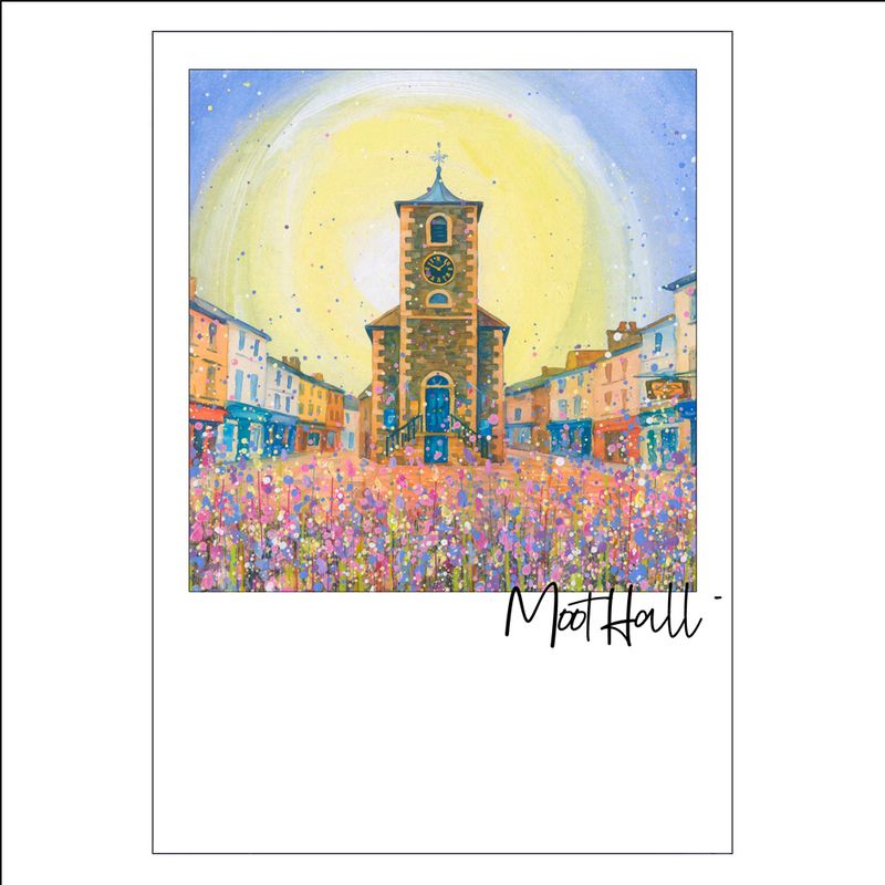 Moot Hall - Keswick Postcard