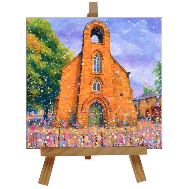 Morpeth Chantry Tile with Easel