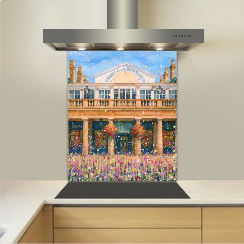 Art - Glass Kitchen Splashback - Covent Garden