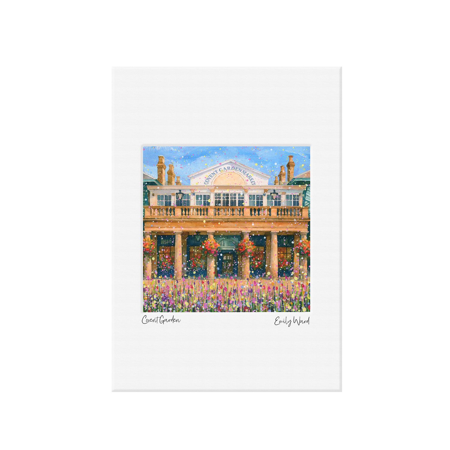 Covent Garden Open Edition  Print A4