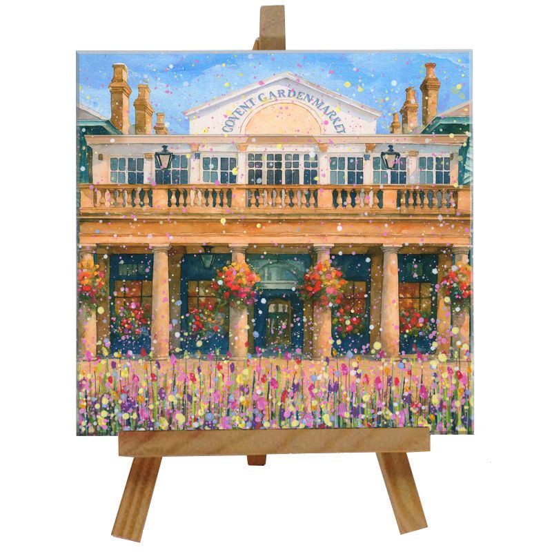 Covent Garden Tile with Easel