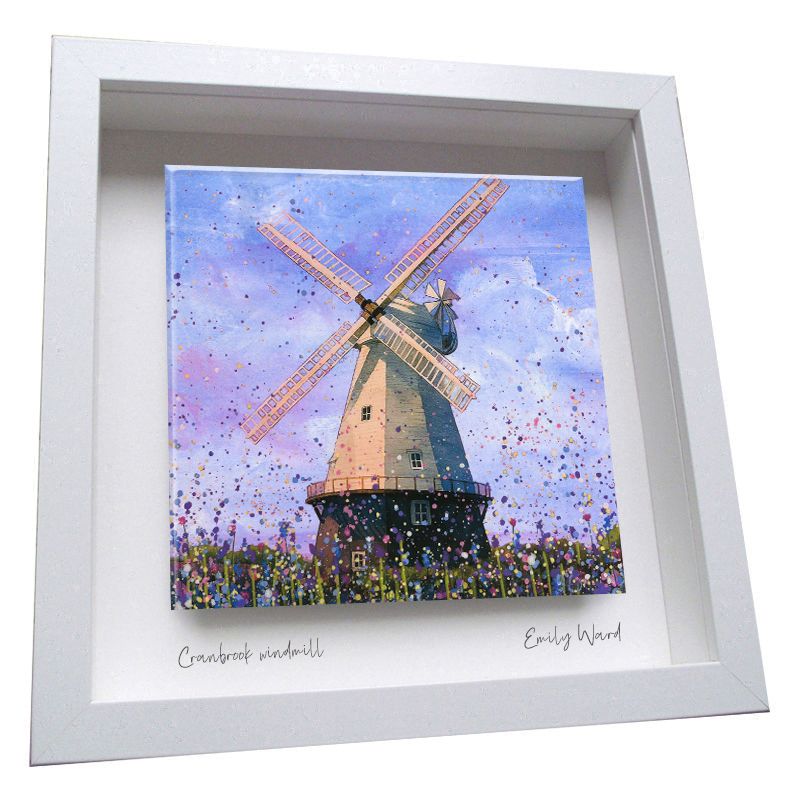 Cranbrook  Windmill Framed Ceramic Tile