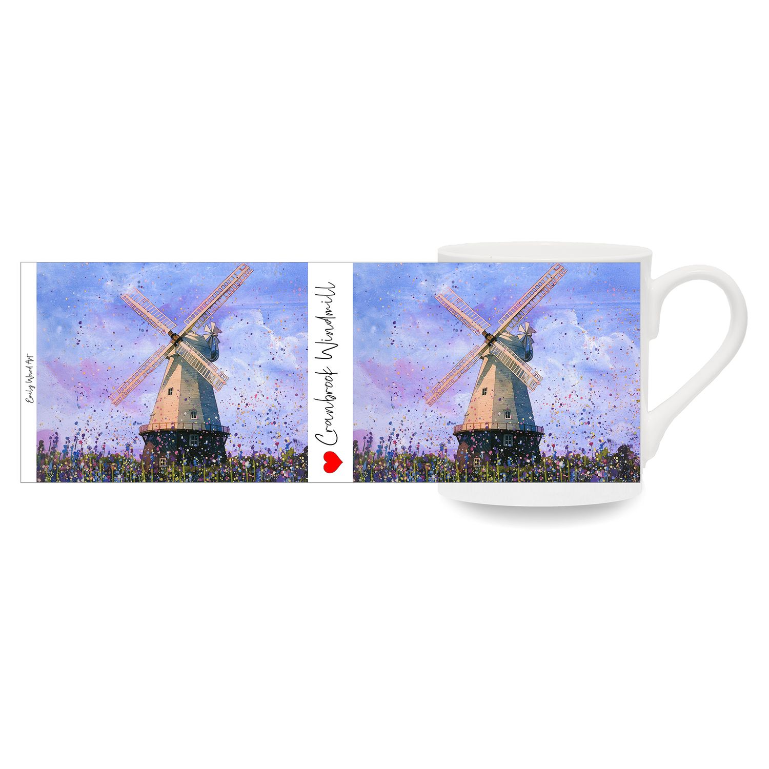 Cranbrook  Windmill Bone China Cup Cranbrook  Windmill Bone China Cup