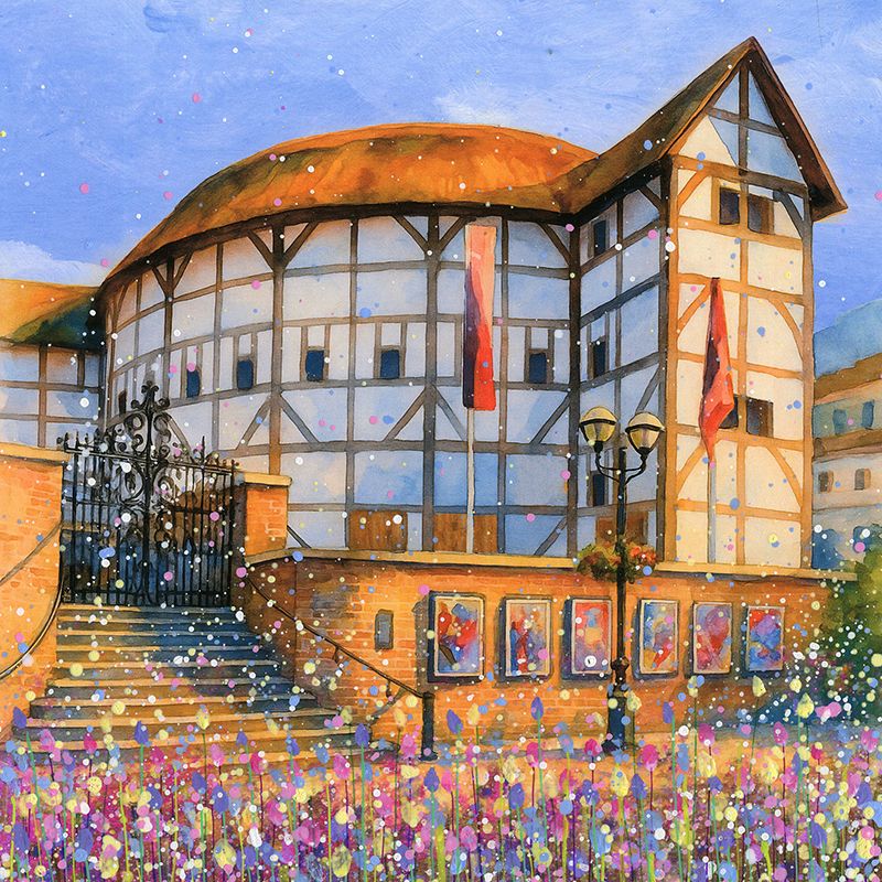Shakespeare's Globe Canvas Print Shakespeare's Globe Canvas Print