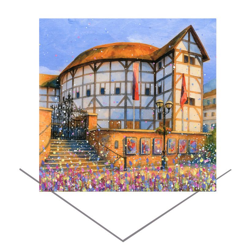 Shakespeare's Globe Greeting Card Shakespeare's Globe Greeting Card