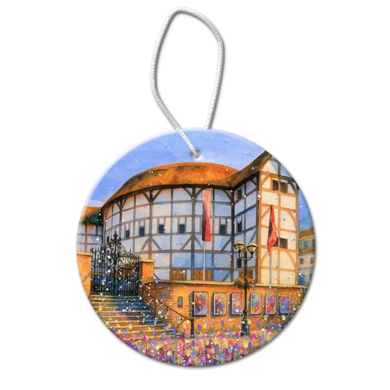 Shakespeare's Globe Pendant Decoration Shakespeare's Globe Pendant Decoration