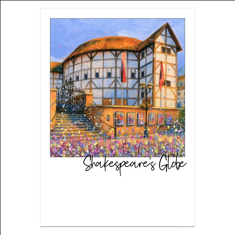 Shakespeare's Globe Postcard
