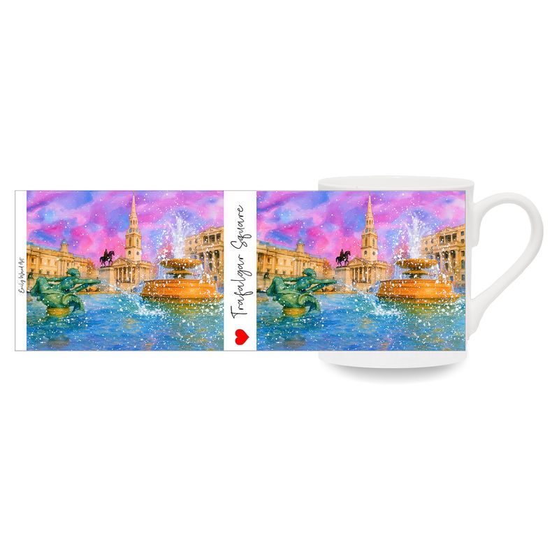 Trafalgar Square Bone China Cup