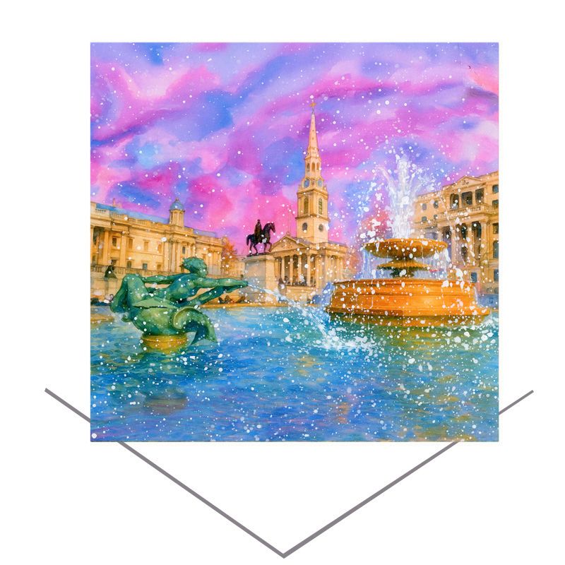 Trafalgar Square Greeting Card