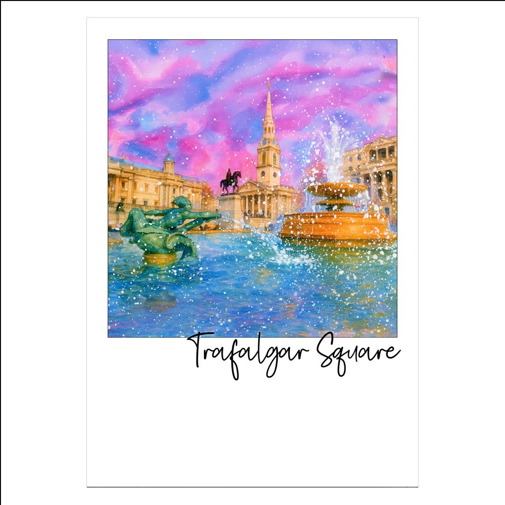 Trafalgar Square Postcard