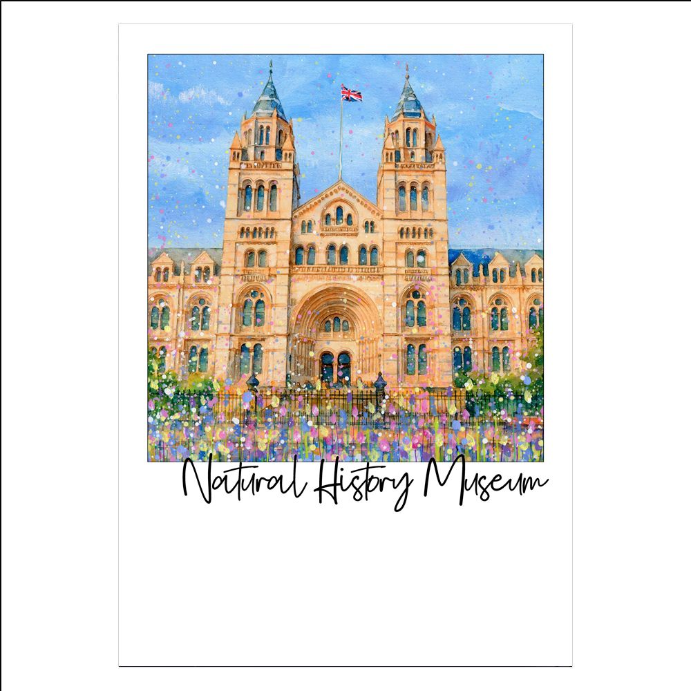 Natural History Museum Postcard